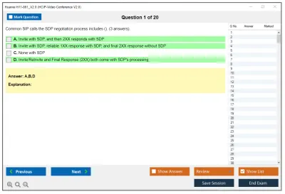 Huawei H11-861_V2.0 HCIP-Video Conference V2.0 Practice test exam simulator test engine exam Prep practice test questions answers Image 1