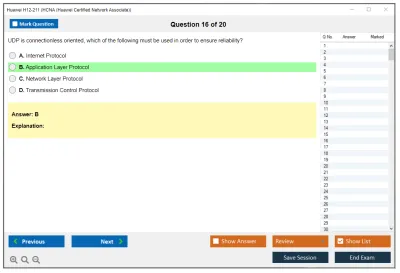 Huawei H12-211 HCNA (Huawei Certified Network Associate) Practice test exam simulator test engine exam Prep practice test questions answers Image 16