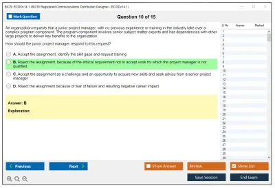 BICSI RCDDv14.1 BICSI Registered Communications Distribution Designer - RCDDv14.1 Practice test exam simulator test engine exam Prep practice test questions answers Image 10