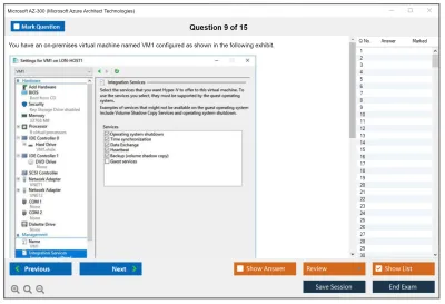 Microsoft AZ-300 Microsoft Azure Architect Technologies Practice test exam simulator test engine exam Prep practice test questions answers Image 9
