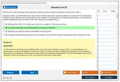 NCLEX NCLEX-RN National Council Licensure Examination(NCLEX-RN) Practice test exam simulator test engine exam Prep practice test questions answers Image 9