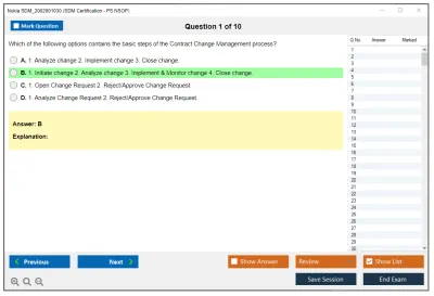 Nokia SDM_2002001030 SDM Certification - PS NSOP Practice test exam simulator test engine exam Prep practice test questions answers Image 1