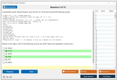 CompTIA PT0-002 CompTIA PenTest+ Certification Exam Practice test exam simulator test engine exam Prep practice test questions answers Image 5