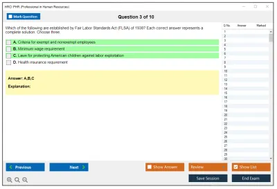 HRCI PHR Professional in Human Resources Practice test exam simulator test engine exam Prep practice test questions answers Image 3