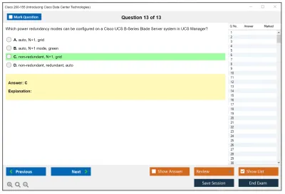 Cisco 200-155 Introducing Cisco Data Center Technologies Practice test exam simulator test engine exam Prep practice test questions answers Image 13