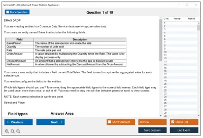 Microsoft PL-100 Microsoft Power Platform App Maker Practice test exam simulator test engine exam Prep practice test questions answers Image 1