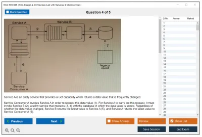 SOA S90.08B SOA Design & Architecture Lab with Services & Microservices Practice test exam simulator test engine exam Prep practice test questions answers Image 4
