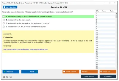 Amazon AWS AWS-DevOps-Engineer-Professional-DOP-C01 AWS DevOps Engineer Professional (DOP-C01) Practice test exam simulator test engine exam Prep practice test questions answers Image 14