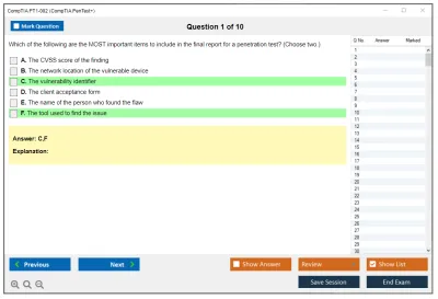 CompTIA PT1-002 CompTIA PenTest+ Practice test exam simulator test engine exam Prep practice test questions answers Image 1