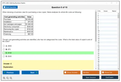 CIPS L4M2 Defining Business Needs Practice test exam simulator test engine exam Prep practice test questions answers Image 6