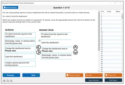 Microsoft PL-300 Microsoft Power BI Data Analyst Practice test exam simulator test engine exam Prep practice test questions answers Image 1