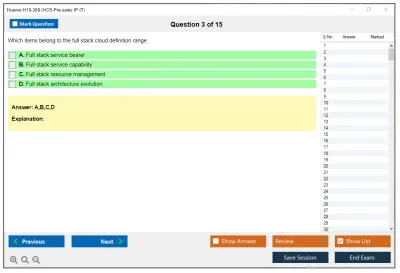 Huawei H19-369 HCS-Pre-sales IP-IT Practice test exam simulator test engine exam Prep practice test questions answers Image 3
