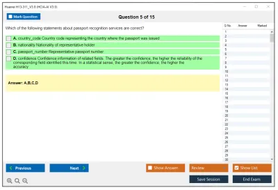 Huawei H13-311_V3.0 HCIA-AI V3.0 Practice test exam simulator test engine exam Prep practice test questions answers Image 5