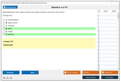 OMG OMG-OCUP-300 OMG-Certified UML Professional Advanced Exam Practice test exam simulator test engine exam Prep practice test questions answers Image 4