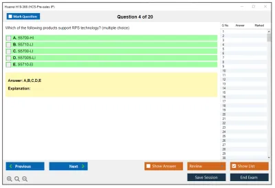 Huawei H19-366 HCS-Pre-sales IP Practice test exam simulator test engine exam Prep practice test questions answers Image 4