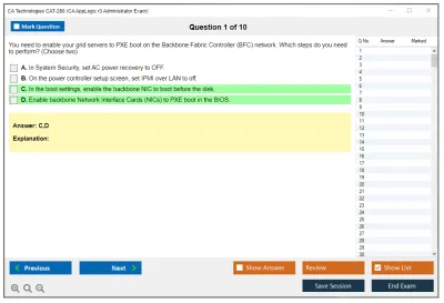 CA Technologies CAT-280 CA AppLogic r3 Administrator Exam Practice test exam simulator test engine exam Prep practice test questions answers Image 1