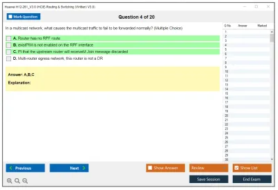 Huawei H12-261_V3.0 HCIE-Routing & Switching (Written) V3.0 Practice test exam simulator test engine exam Prep practice test questions answers Image 4