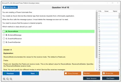 Microsoft PL-400 Microsoft Power Platform Developer Practice test exam simulator test engine exam Prep practice test questions answers Image 14