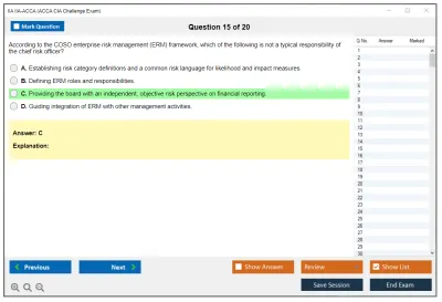 IIA IIA-ACCA ACCA CIA Challenge Exam Practice test exam simulator test engine exam Prep practice test questions answers Image 15