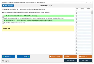 Salesforce Industries-CPQ-Developer Salesforce Certified Industries CPQ Developer Practice test exam simulator test engine exam Prep practice test questions answers Image 3