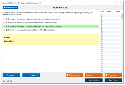 Huawei H12-821_V1-0 HCIP-Datacom-Core Technology V1.0 Practice test exam simulator test engine exam Prep practice test questions answers Image 3