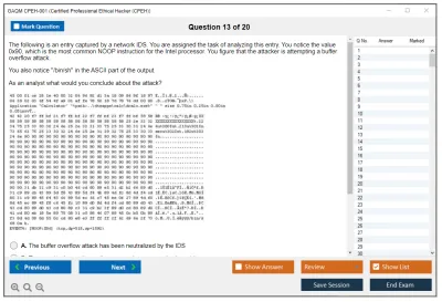 GAQM CPEH-001 Certified Professional Ethical Hacker (CPEH) Practice test exam simulator test engine exam Prep practice test questions answers Image 13