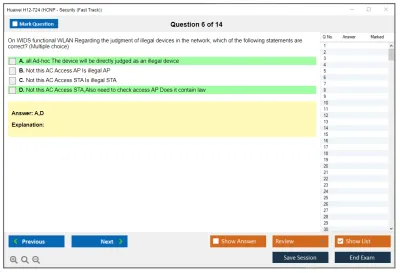 Huawei H12-724 HCIP-Security (Fast track) V1.0 Practice test exam simulator test engine exam Prep practice test questions answers Image 6