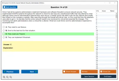 ECCouncil 312-38 Certified Network Defender (CND) Practice test exam simulator test engine exam Prep practice test questions answers Image 14