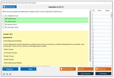Cisco 200-155 Introducing Cisco Data Center Technologies Practice test exam simulator test engine exam Prep practice test questions answers Image 4