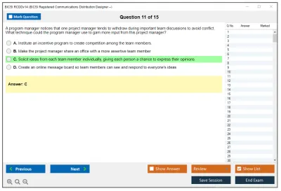 BICSI RCDDv14 BICSI Registered Communications Distribution Designer – RCDDv14 Practice test exam simulator test engine exam Prep practice test questions answers Image 11
