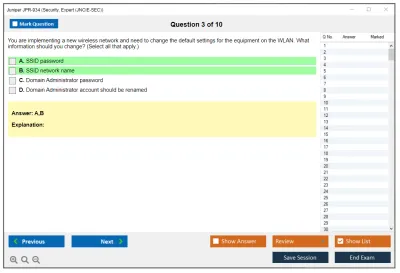 Juniper JPR-934 Security, Expert (JNCIE-SEC) Practice test exam simulator test engine exam Prep practice test questions answers Image 3