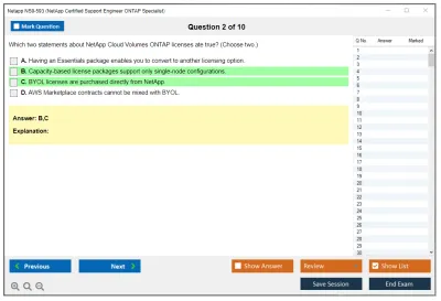Netapp NS0-593 NetApp Certified Support Engineer ONTAP Specialist Practice test exam simulator test engine exam Prep practice test questions answers Image 2
