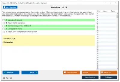 Netapp NS0-403 NetApp Certified Hybrid Cloud Implementation Engineer Practice test exam simulator test engine exam Prep practice test questions answers Image 1