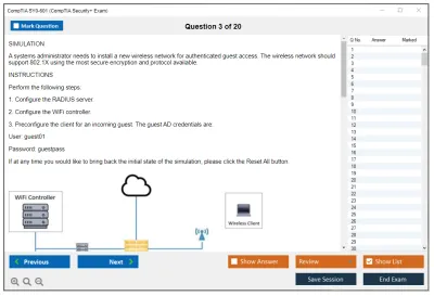 CompTIA SY0-601 CompTIA Security+ Exam 2023 Practice test exam simulator test engine exam Prep practice test questions answers Image 3