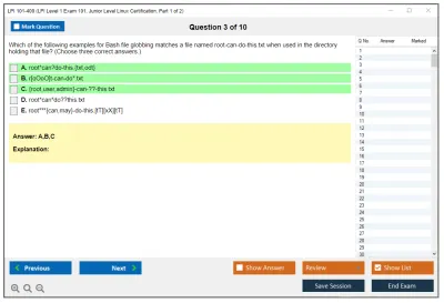 LPI 101-400 LPI Level 1 Exam 101, Junior Level Linux Certification, Part 1 of 2 Practice test exam simulator test engine exam Prep practice test questions answers Image 3