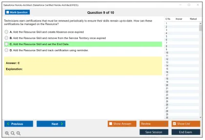 Salesforce Heroku-Architect Salesforce Certified Heroku Architect Practice test exam simulator test engine exam Prep practice test questions answers Image 9
