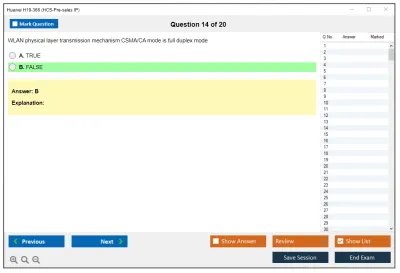 Huawei H19-366 HCS-Pre-sales IP Practice test exam simulator test engine exam Prep practice test questions answers Image 14