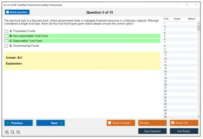 IIA IIA-CGAP Certified Government Auditing Professional Practice test exam simulator test engine exam Prep practice test questions answers Image 3