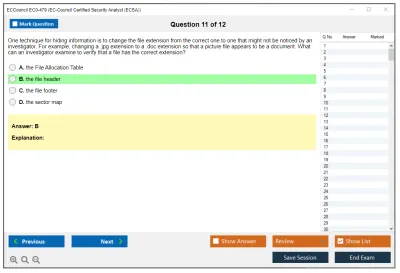 ECCouncil EC0-479 EC-Council Certified Security Analyst (ECSA) Practice test exam simulator test engine exam Prep practice test questions answers Image 11