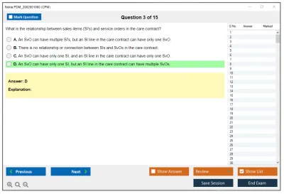 Nokia PDM_2002001060 CPM Practice test exam simulator test engine exam Prep practice test questions answers Image 3