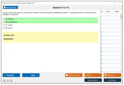 Huawei H12-731_V2.0 HCIE-Security (Written) V2.0 Practice test exam simulator test engine exam Prep practice test questions answers Image 4