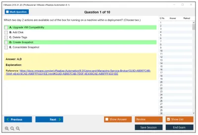 VMware 2V0-31.20 Professional VMware vRealize Automation 8.1 Practice test exam simulator test engine exam Prep practice test questions answers Image 1