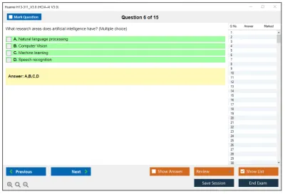 Huawei H13-311_V3.0 HCIA-AI V3.0 Practice test exam simulator test engine exam Prep practice test questions answers Image 6