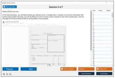 Google Gsuite G Suite Certification Practice test exam simulator test engine exam Prep practice test questions answers Image 2