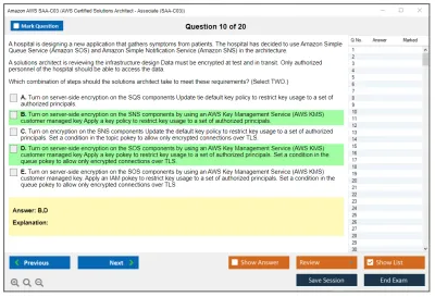 Amazon AWS SAA-C03 AWS Certified Solutions Architect - Associate (SAA-C03) Practice test exam simulator test engine exam Prep practice test questions answers Image 10