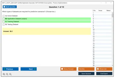 SAP C_S4CFI_2208 SAP Certified Application Associate: SAP S/4HANA Cloud (public) - Finance Implementation Practice test exam simulator test engine exam Prep practice test questions answers Image 1
