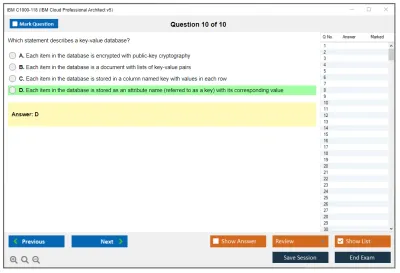 IBM C1000-118 IBM Cloud Professional Architect v5 Practice test exam simulator test engine exam Prep practice test questions answers Image 10