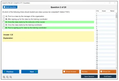 CompTIA TK0-201 CTT+ Exam (Certified Technical) Practice test exam simulator test engine exam Prep practice test questions answers Image 2