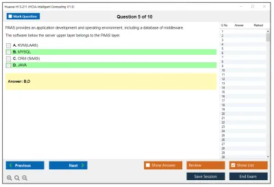 Huawei H13-211 HCIA-Intelligent Computing V1.0 Practice test exam simulator test engine exam Prep practice test questions answers Image 5