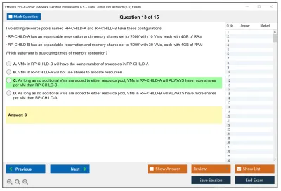 VMware 2V0-622PSE VMware Certified Professional 6.5 – Data Center Virtualization (6.5) Exam Practice test exam simulator test engine exam Prep practice test questions answers Image 13